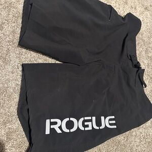 Rogue Men's Athletic Black Shorts